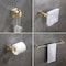 Kibi Cube 4 Piece Bathroom Hardware Set C-KBA15-4BG - alternate 5